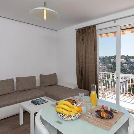 Apartment A&b Sunset - One Bedroom With Balcony And Sea View Dubrovnik